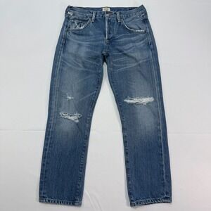 Citizens of‎ Humanity 28x24 Womens 24 Jeans Emerson Crop Slim Boyfriend Mid Rise
